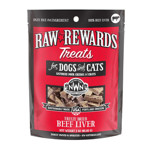 Northwest Naturals Freeze-Dried Beef Liver Treats for Dogs & Cats - 3oz - Dog & Cat Treats 1