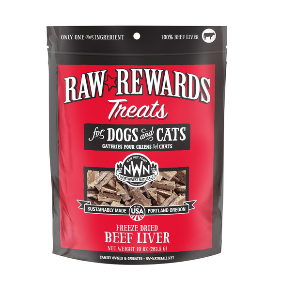 Northwest Naturals Freeze-Dried Beef Liver Treats for Dogs & Cats - 10oz - Dog & Cat Treats 8