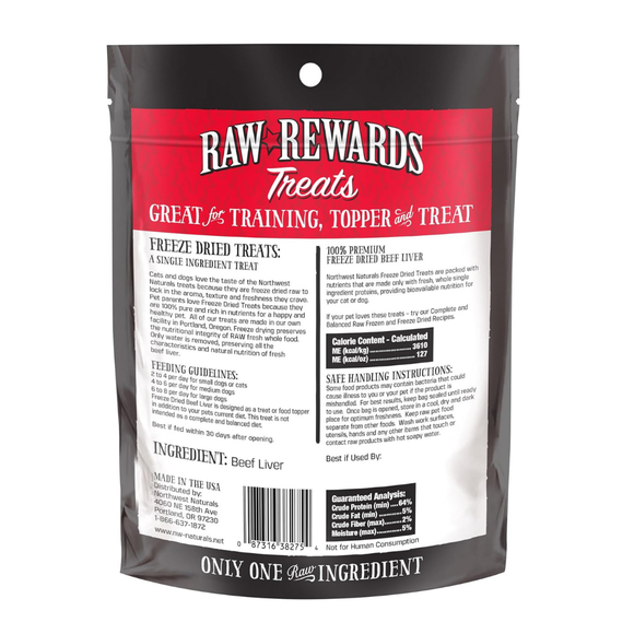Northwest Naturals Freeze-Dried Beef Liver Treats for Dogs & Cats - Dog & Cat Treats 7