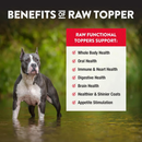Northwest Naturals Freeze-Dried Beef Liver & Tumeric Functional Topper for Dogs & Cats (4.5 oz) - Dog Food Toppers 6