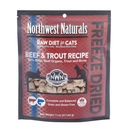 Northwest Naturals Freeze-Dried Beef & Trout Recipe Raw Diets for Cats (11 oz) - Cat Food 1