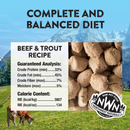 Northwest Naturals Freeze-Dried Beef & Trout Recipe Raw Diets for Cats (11 oz) - Cat Food 2