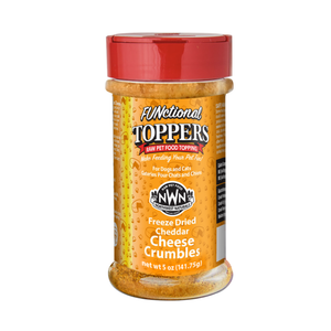 Northwest Naturals Freeze-Dried Cheese Crumbles Functional Topper for Dogs & Cats (5 oz) - Freeze-Dried Dog & Cat Food 1