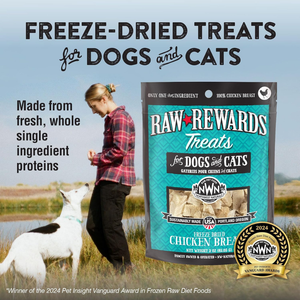 Northwest Naturals Freeze-Dried Chick Breast Treats for Dogs & Cats - Dog & Cat Treats 2