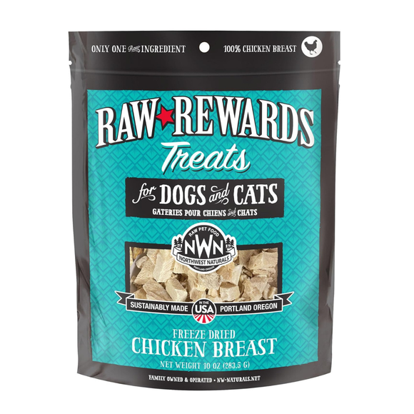 Northwest Naturals Freeze-Dried Chick Breast Treats for Dogs & Cats - 10oz - Dog & Cat Treats 7