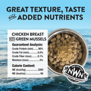 Northwest Naturals Freeze-Dried Chicken Breast & Green Mussels Functional Topper for Dogs & Cats (5 oz) - Food Toppers 3