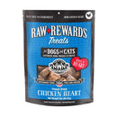 Northwest Naturals Freeze-Dried Chicken Hearts Treats for Dogs & Cats - 3oz - 1