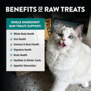 Northwest Naturals Freeze-Dried Chicken Liver Treats for Dogs & Cats (3 oz) - dog treat 6