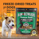 Northwest Naturals Freeze-Dried Duck Necks Treats for Dogs & Cats (5 oz) - Dog & Cat Treats 2