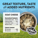 Northwest Naturals Freeze-Dried Goat Cheese Functional Topper for Dogs & Cats (4.5 oz) - Freeze-Dried Dog & Cat Food 4