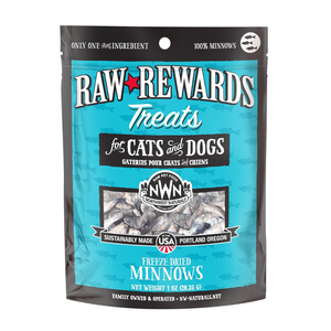 Northwest Naturals Freeze-Dried Minnows Treats for Dogs & Cats (1 oz) - Dog & Cat Treats 1