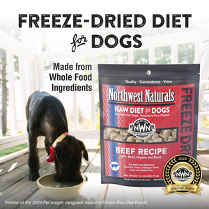 Northwest Naturals Freeze-Dried Nuggets Beef Recipe Raw Diets for Dogs - Dog Food 2