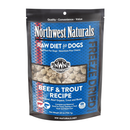 Northwest Naturals Freeze-Dried Nuggets Beef & Trout Recipe Raw Diets for Dogs - 25oz - Dog Food 7