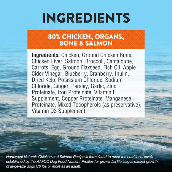 Northwest Naturals Freeze-Dried Nuggets Chicken & Salmon Recipe Raw Diets for Dogs - Dog Food 4