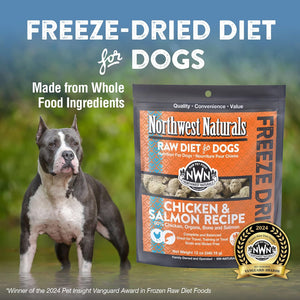 Northwest Naturals Freeze-Dried Nuggets Chicken & Salmon Recipe Raw Diets for Dogs - Dog Food 2