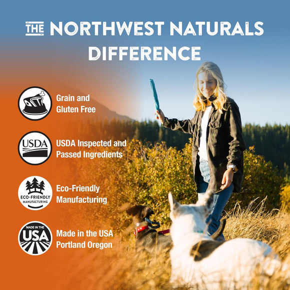 Northwest Naturals Freeze-Dried Nuggets Chicken & Salmon Recipe Raw Diets for Dogs - Dog Food 6