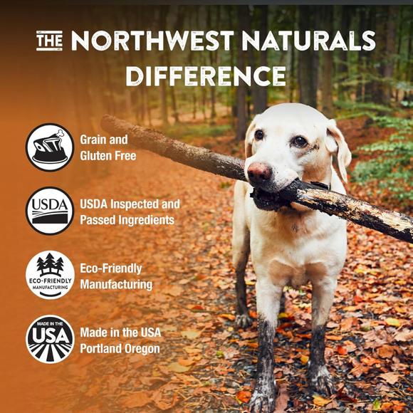 Northwest Naturals Freeze-Dried Nuggets Turkey Recipe Raw Diets for Dogs - Dog Food 6