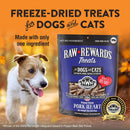 Northwest Naturals Freeze-Dried Pork Hearts Treats for Dogs & Cats - Dog & Cat Treats 2