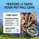 Northwest Naturals Freeze-Dried Pork Hearts Treats for Dogs & Cats - Dog & Cat Treats 3