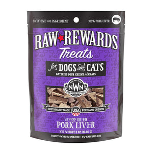 Northwest Naturals Freeze-Dried Pork Liver Treats for Dogs & Cats - 3oz - Dog & Cat Treats 1