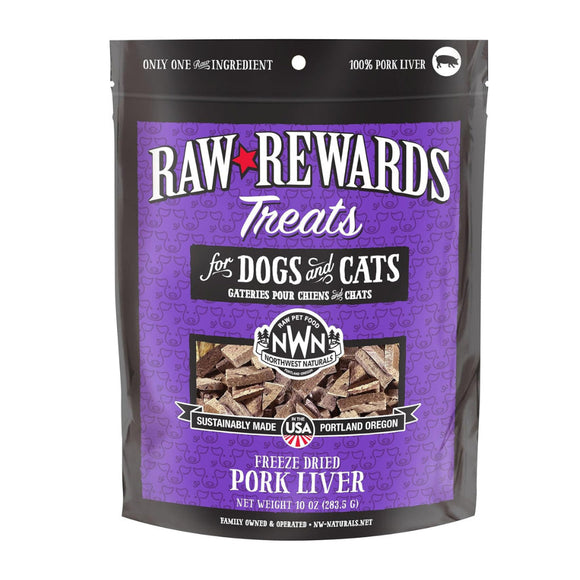 Northwest Naturals Freeze-Dried Pork Liver Treats for Dogs & Cats - 10oz - Dog & Cat Treats 8