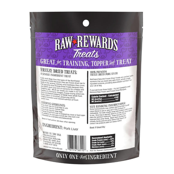 Northwest Naturals Freeze-Dried Pork Liver Treats for Dogs & Cats - Dog & Cat Treats 7