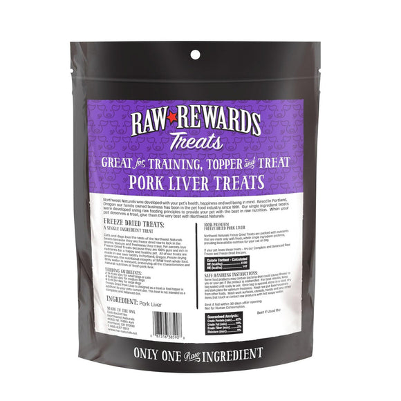 Northwest Naturals Freeze-Dried Pork Liver Treats for Dogs & Cats - Dog & Cat Treats 11