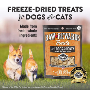 Northwest Naturals Freeze-Dried Sweet Potato Treats for Dogs & Cats (2 oz) - Dog & Cat Treats 2