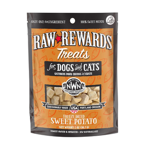 Northwest Naturals Freeze-Dried Sweet Potato Treats for Dogs & Cats (2 oz) - Dog & Cat Treats 1