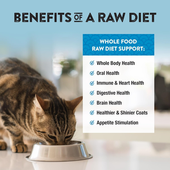 Northwest Naturals Freeze-Dried Turkey Recipe Raw Diets for Cats (11 oz) - Cat Food 5