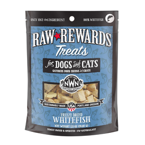 Northwest Naturals Freeze-Dried Whitefish Treats for Dogs & Cats (2.5 oz) - 2.5oz - dog treat 1