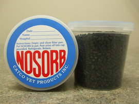 Nosorb Non-Absorbent Cat Litter for Urine Collection - 4 oz cups; 6 Pack - Pet Medical Equipment 1