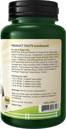 NOW Pets Glucose Metabolic Support 90 ct - Dog Nutrition Supplements 3