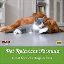 NOW Pets Relaxant for Dog & Cat 90 ct - Dog Calming & Anxiety Supplements 4
