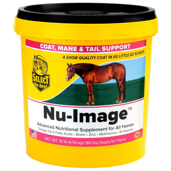 Nu-Image Coat Mane & Tail Support for Horses - 10-lb (160 day supply) - Horse Vitamins & Supplements 4