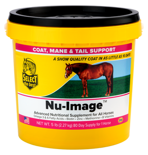 Nu-Image Coat Mane & Tail Support for Horses - 5-lb (80 day supply) - Horse Vitamins & Supplements 1