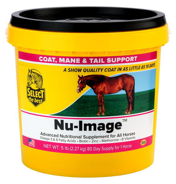 Nu-Image Coat Mane & Tail Support for Horses - 5-lb (80 day supply) - Horse Vitamins & Supplements 1