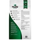 Nulo Freestyle pet food packaging with green and white design