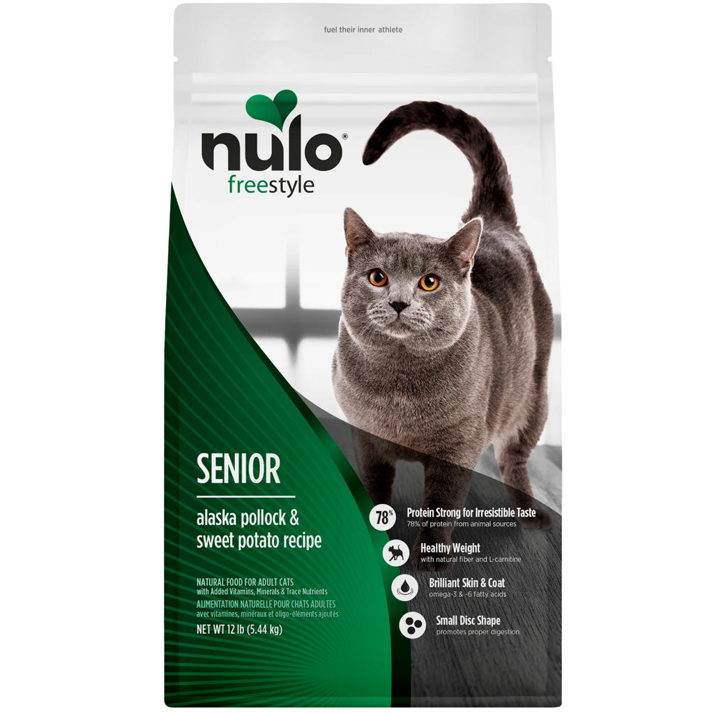 Nulo FreeStyle High‑Protein Grain‑Free Senior Cat Food