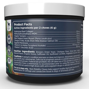 Nulo Functional Mobility Soft Chew Supplements for Dogs (90 chews)