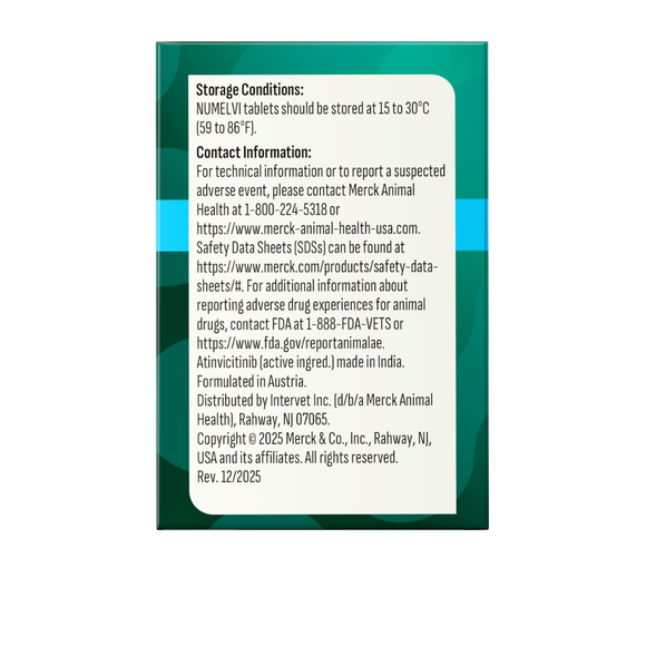 Numelvi (atinvicitinib tablets) for Dogs - Pet Medicine 26