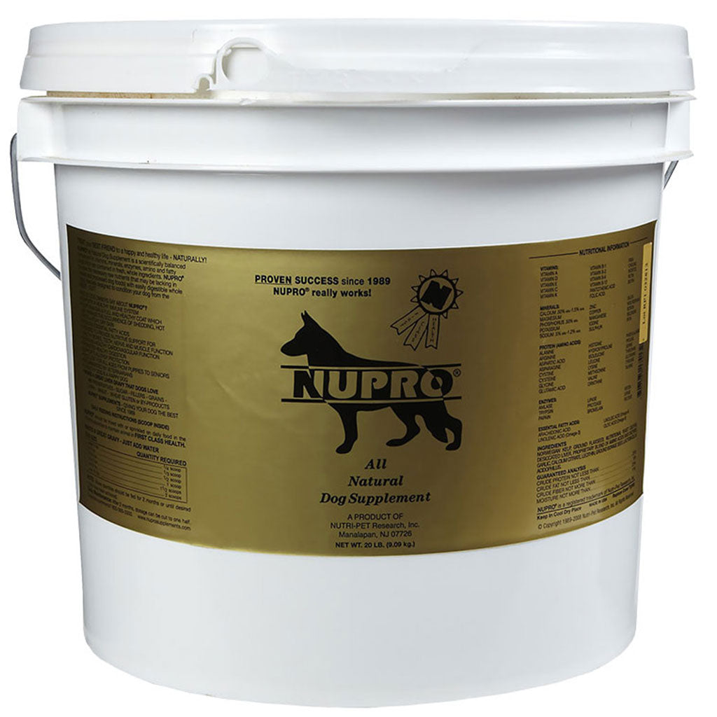 Nupro Gold Dog Supplement Natural Vitamins Probiotics