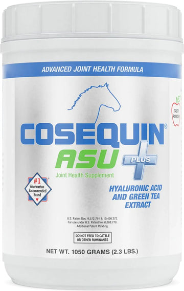 Nutramax Cosequin ASU Joint Health Supplement for Horses - Powder with Glucosamine, Chondroitin, MSM, ASU, Green Tea Extract, and Hyaluronic Acid, 1050 Grams