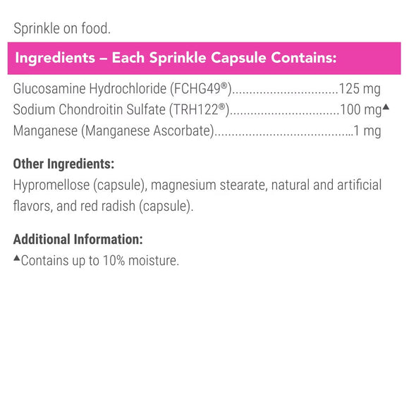 Nutramax Cosequin Joint Health Supplement for Cats - With Glucosamine and Chondroitin 80 Capsules - Cat Supplements &