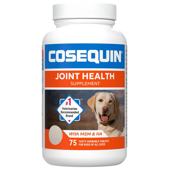 Nutramax Cosequin Maximum Strength Joint Health Supplement for Dogs 75ct