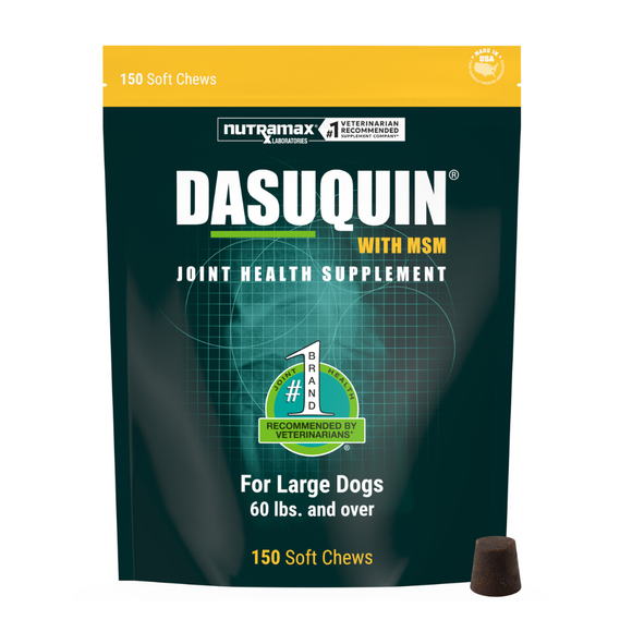 Nutramax Dasuquin Joint Health Supplement for Large Dogs - With Glucosamine Chondroitin ASU MSM Boswellia Serrata