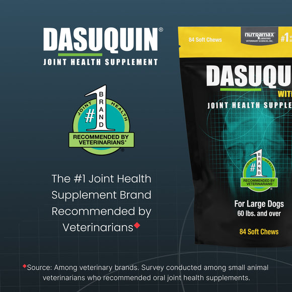 Nutramax Dasuquin Joint Health Supplement for Large Dogs - With Glucosamine Chondroitin ASU MSM Boswellia Serrata
