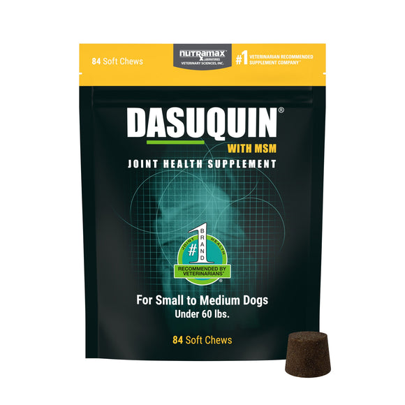 Nutramax Dasuquin Joint Health Supplement for Small to Medium Dogs - With Glucosamine Chondroitin ASU MSM Boswellia