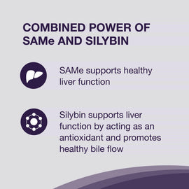 Nutramax Denamarin Liver Health Supplement for Medium Dogs - With S-Adenosylmethionine (SAMe) and Silybin - Dog