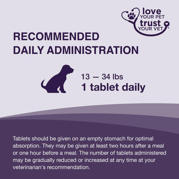 Nutramax Denamarin Liver Health Supplement for Medium Dogs - With S-Adenosylmethionine (SAMe) and Silybin - Dog